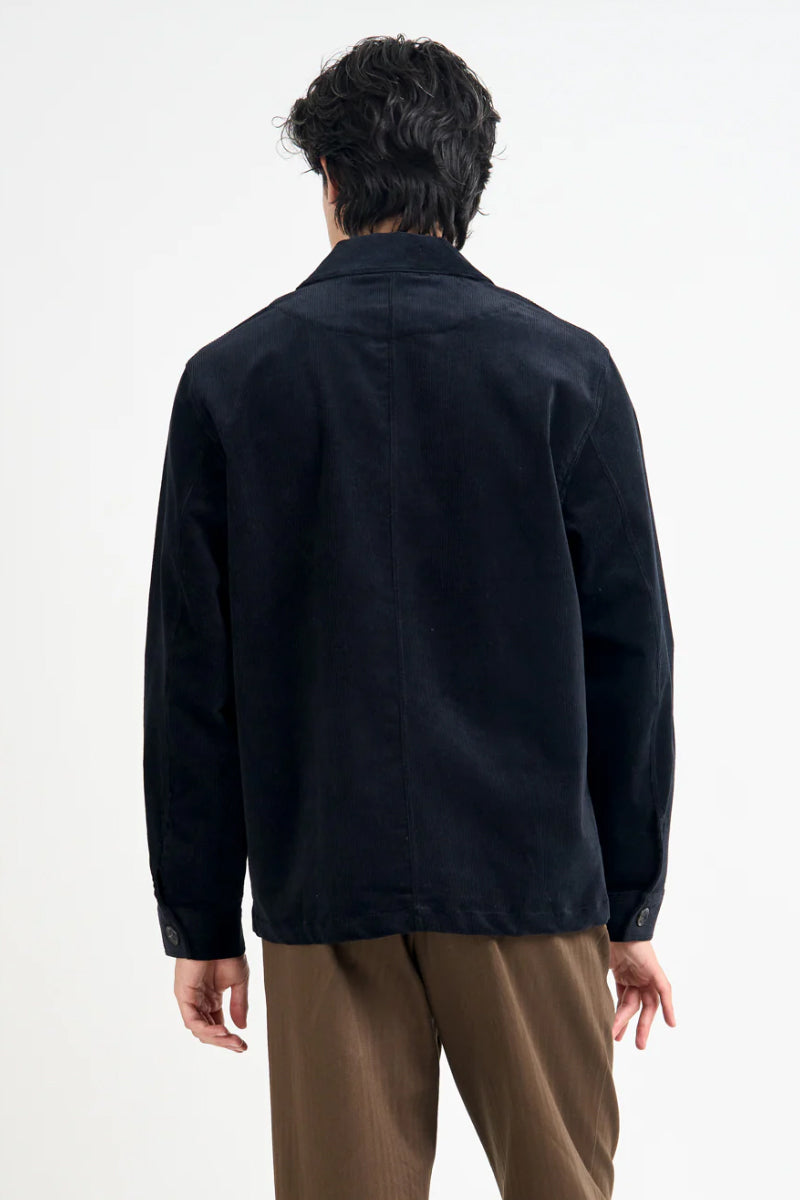 Bradwell Cord Jacket - Sibley Navy