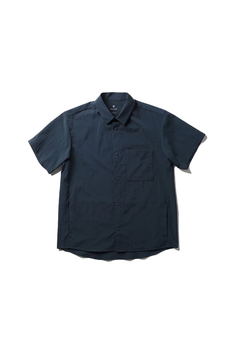 Breathable Quick Dry SS Shirt - Navy