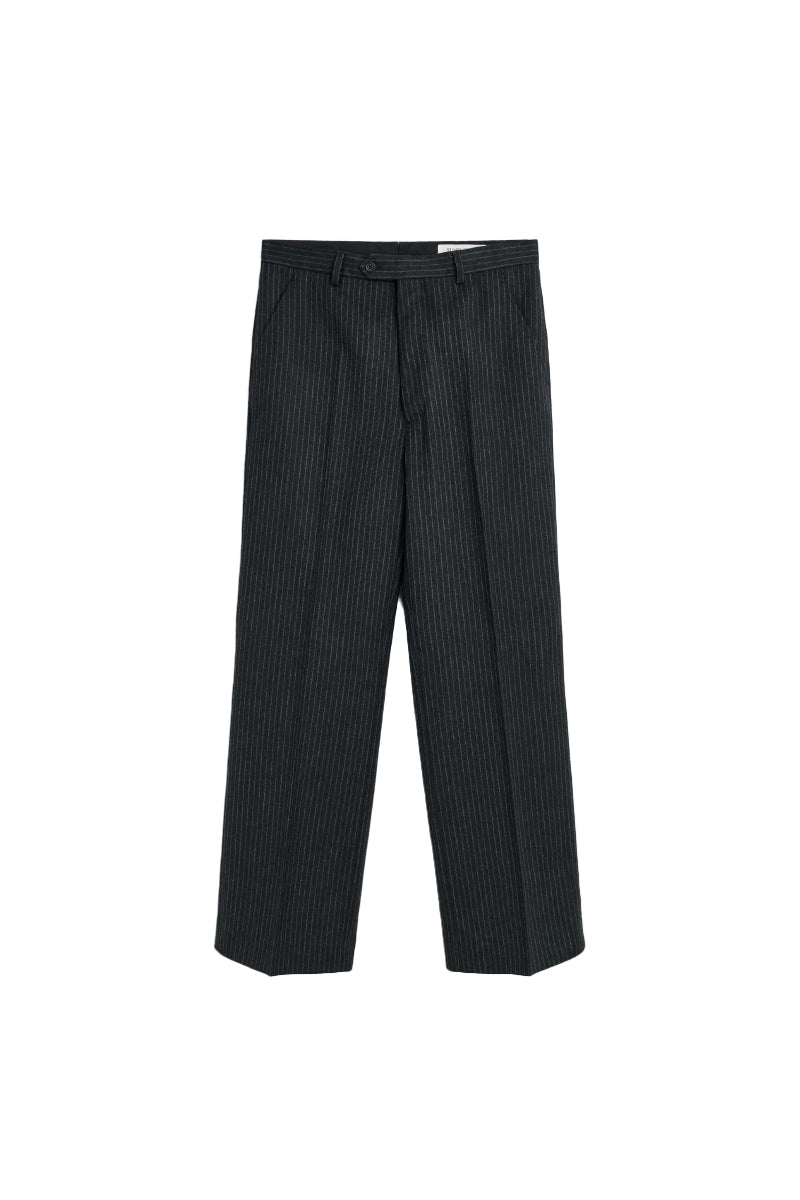 Bridge Trouser - Antracite Stripe