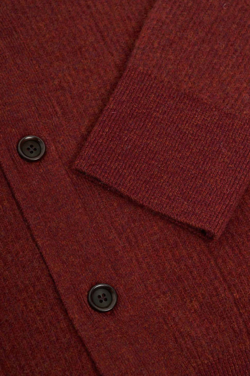 Britten Knitted Cardigan - Red