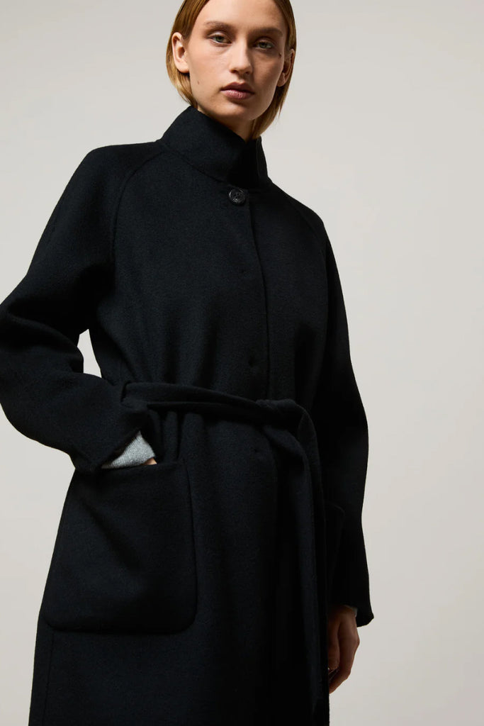 Bem Coat - Midnight Blue