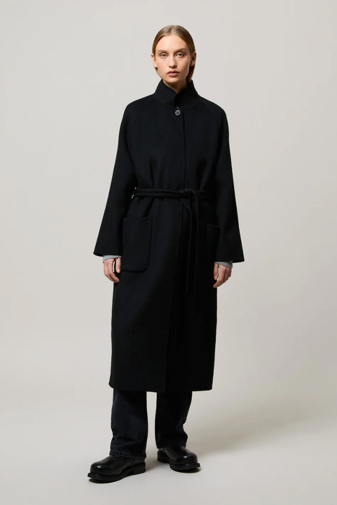 Bem Coat - Midnight Blue