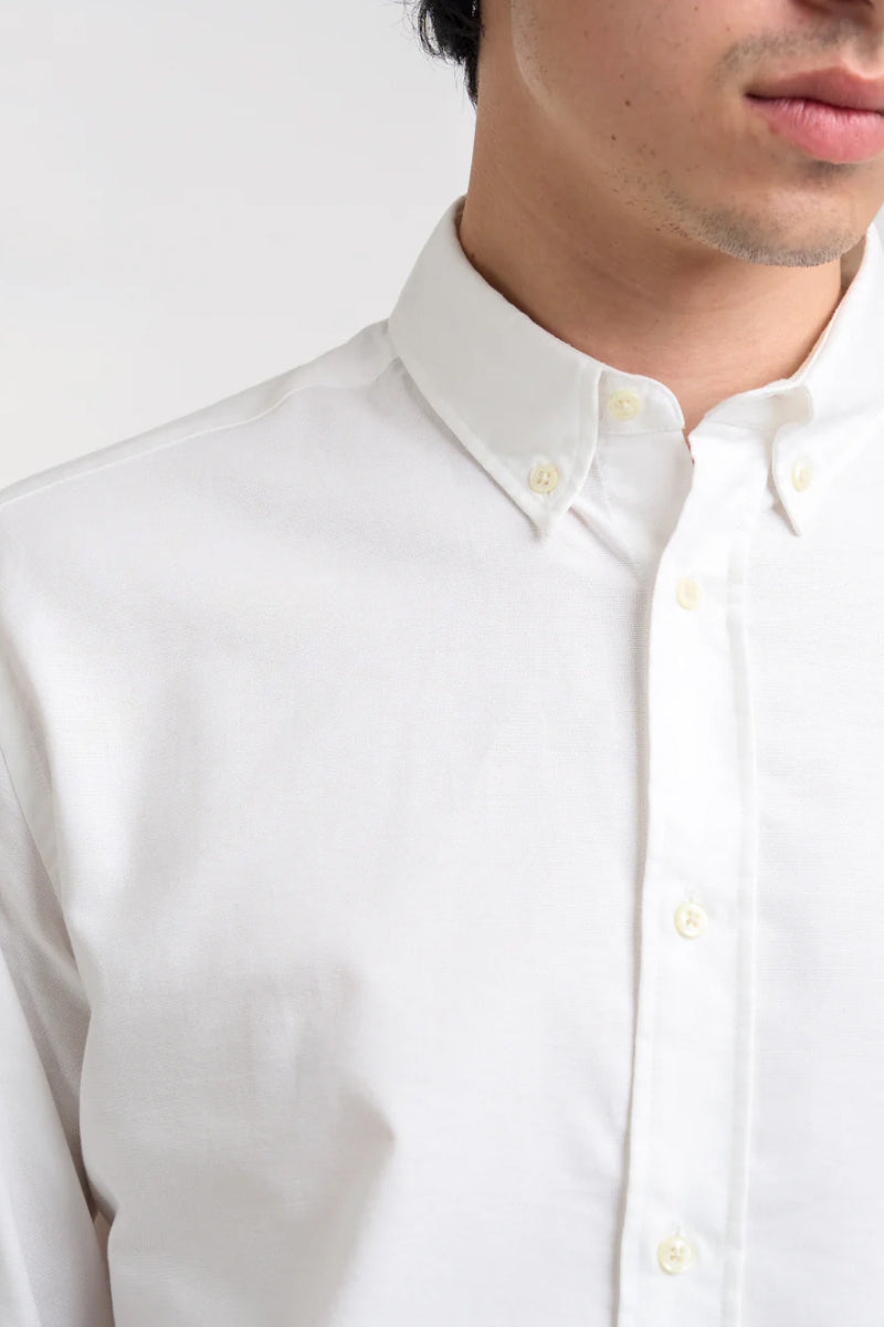 Brook Button Down Shirt - White