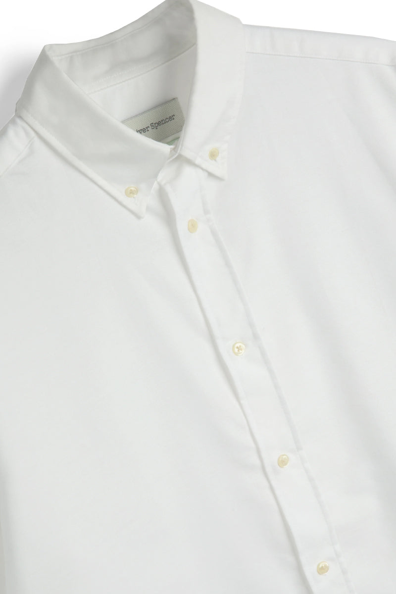 Brook Button Down Shirt - White