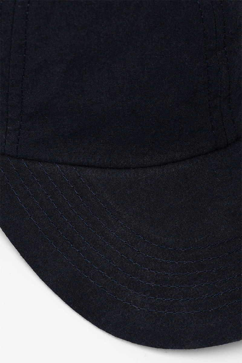Buff Cloth 6-Panel Cap - Dark Navy