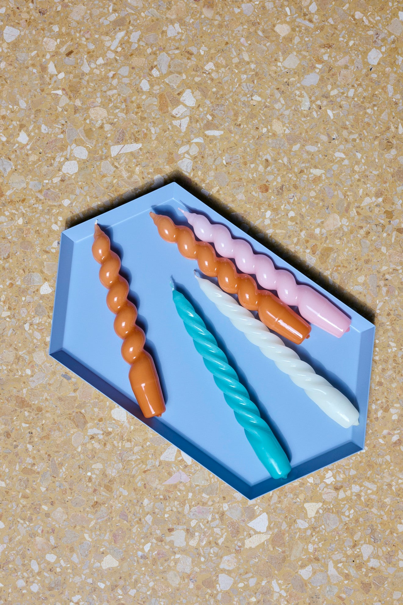 Candle Spiral - Tangerine