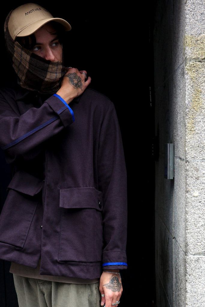 A4 TJ CNA Chore Jacket - Navy Canvas