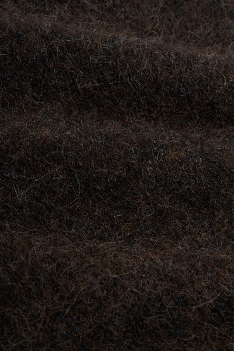 Caradale Alpaca Cardigan - Brown