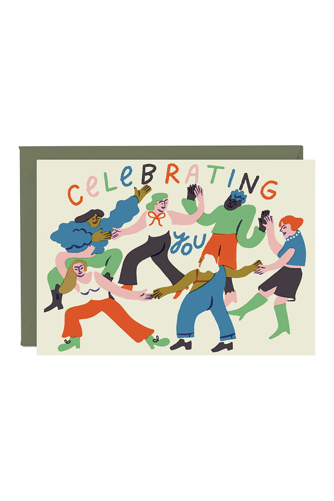 Celebrating You by Rozalina Burkova - Greeting Card