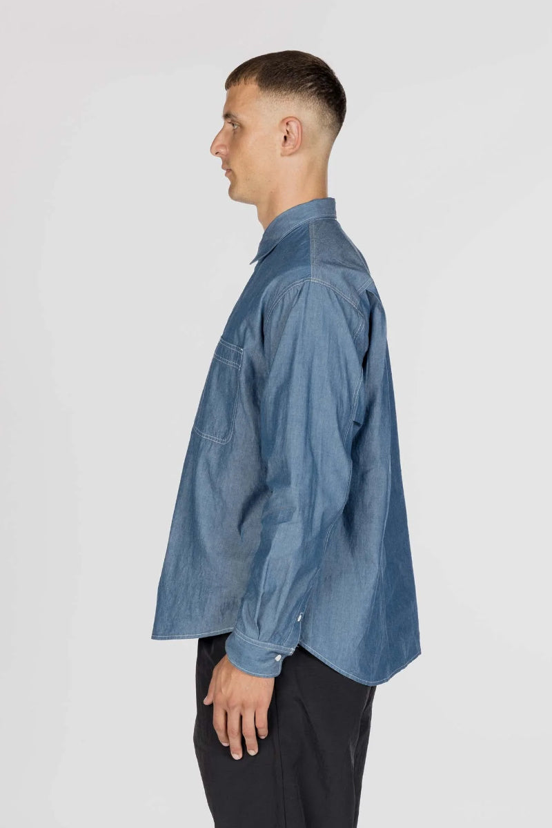 Chambray Work Shirt - Indigo