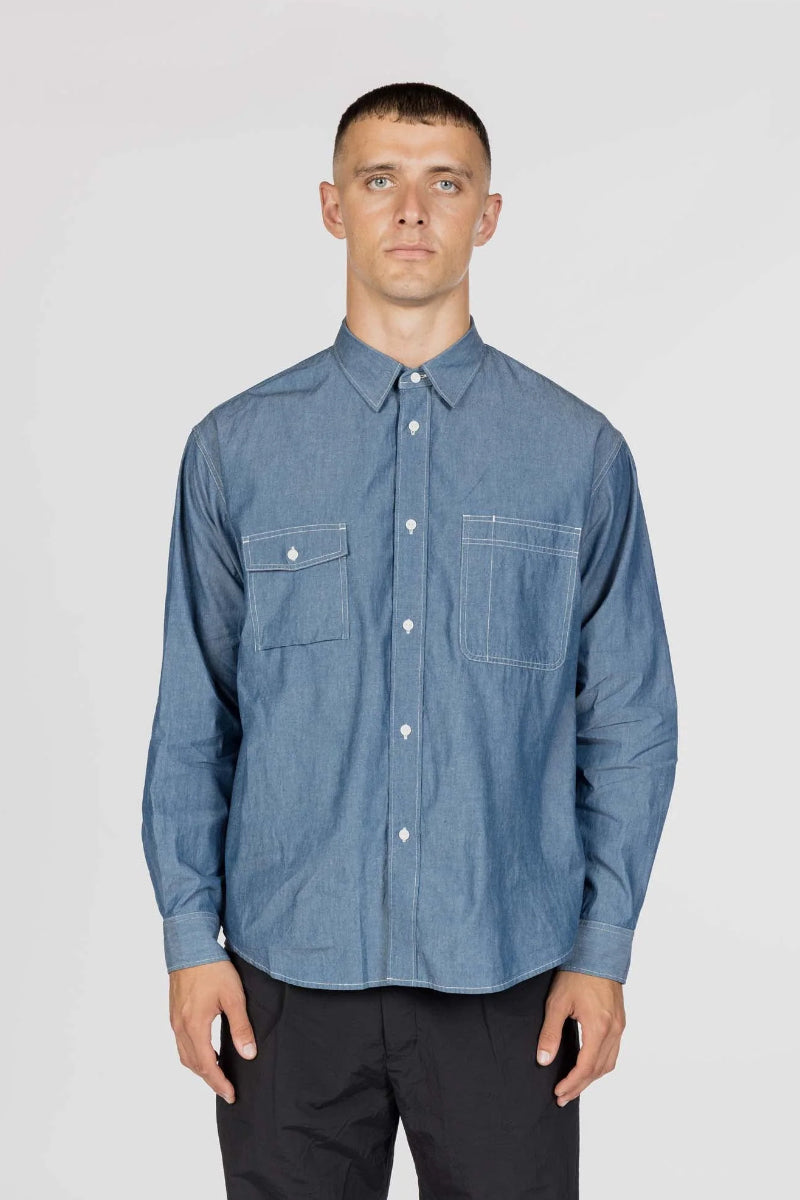Chambray Work Shirt - Indigo