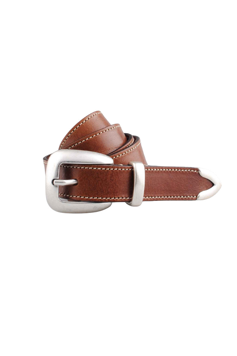 Molebo M2456 Belt - Cognac Leather