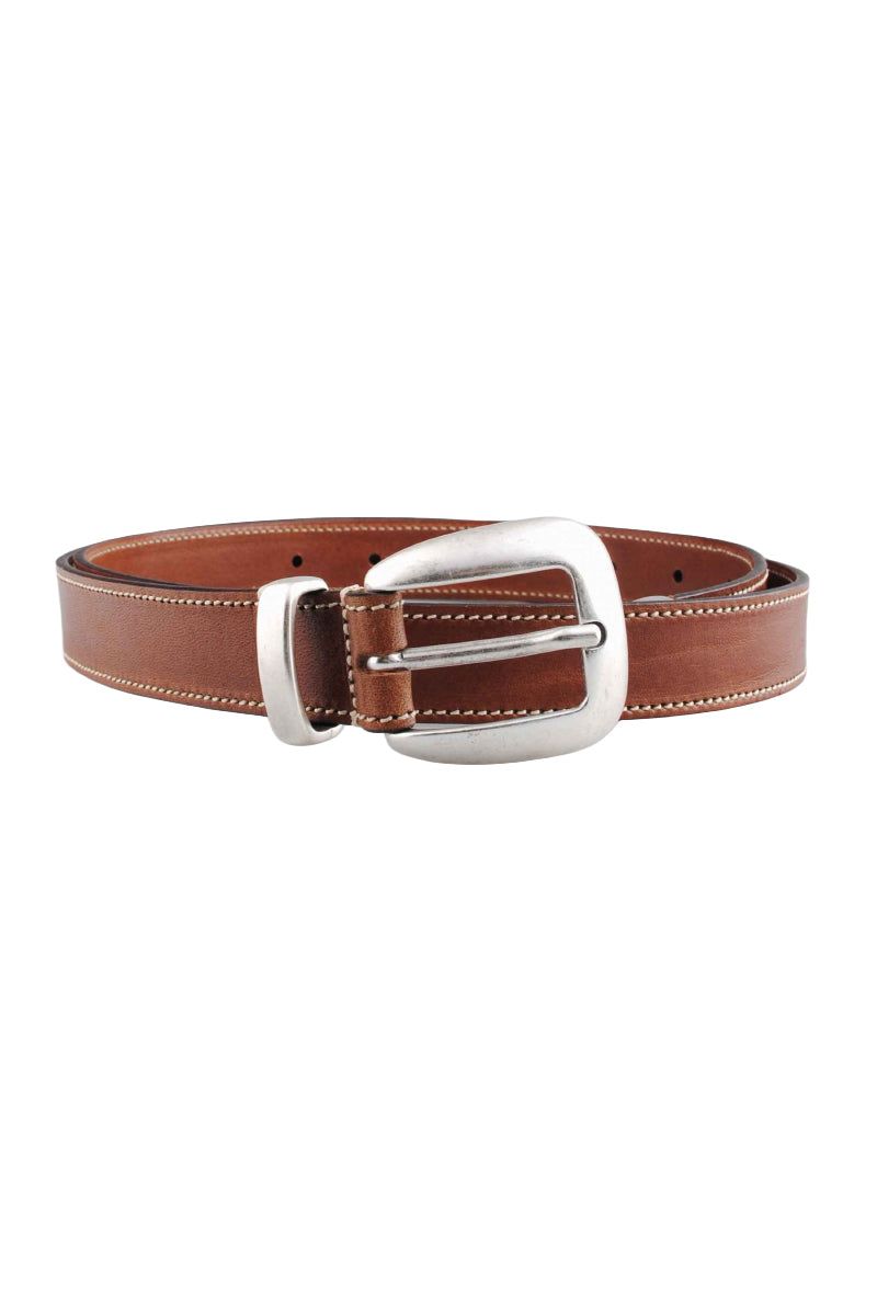 Molebo M2456 Belt - Cognac Leather