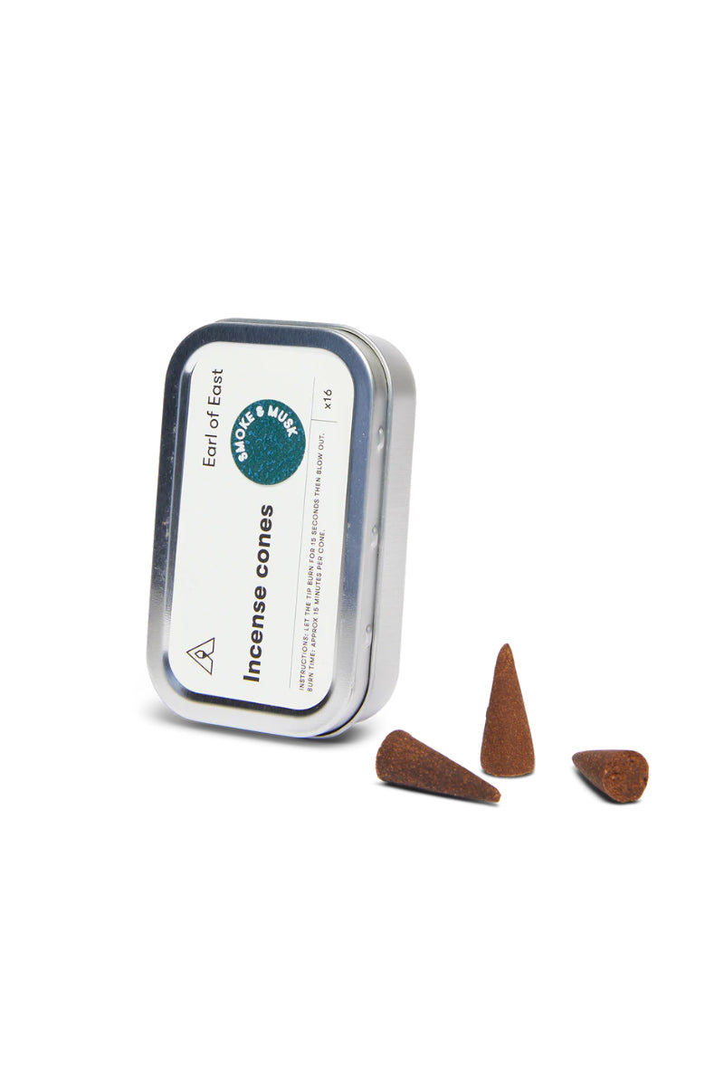 Incense Cones - Smoke & Musk (16 pack)