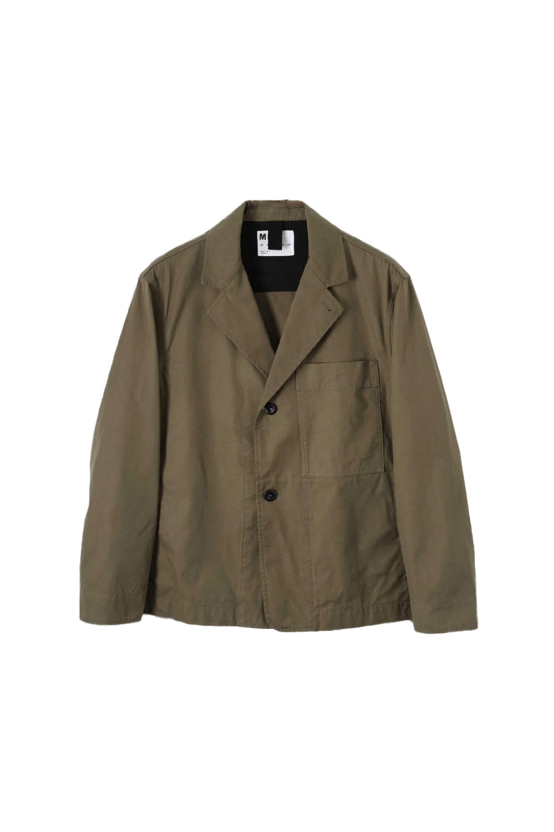 MHL. Minimal Blazer Cotton Blend Cordura - Khaki