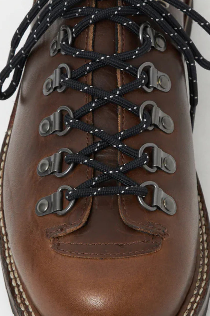 D-Type 01V Pull Up Leather Boot - Dublin Brown Nut