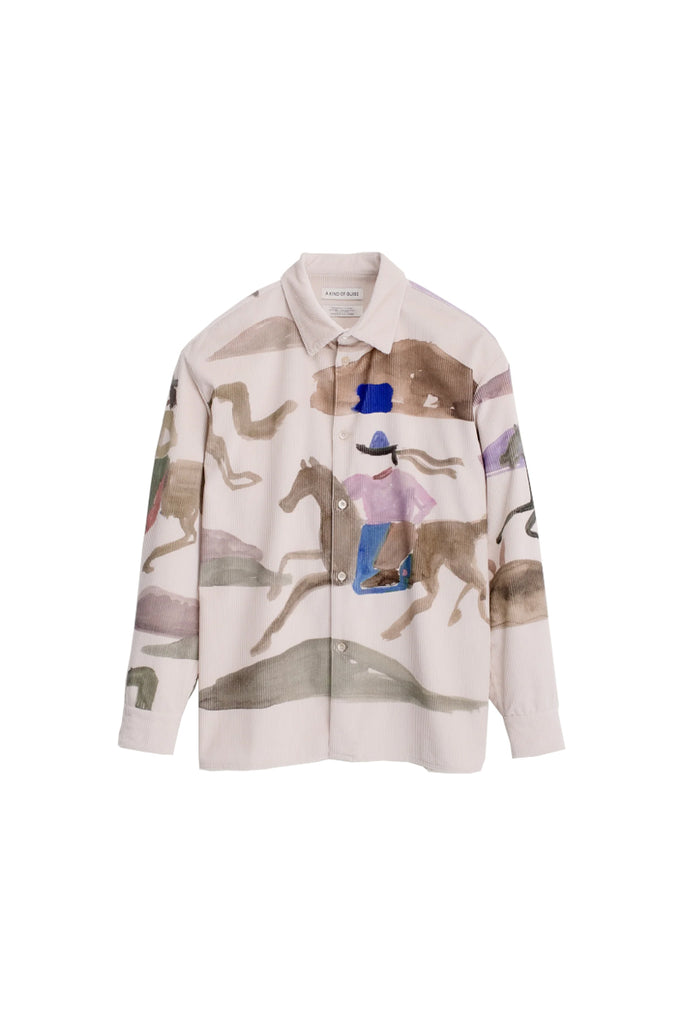 Derbin Shirt - Running Horses