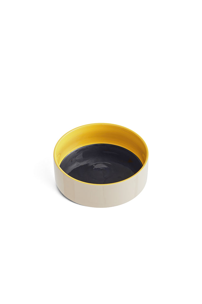HAY Dogs Bowl Large - Blue, Yellow
