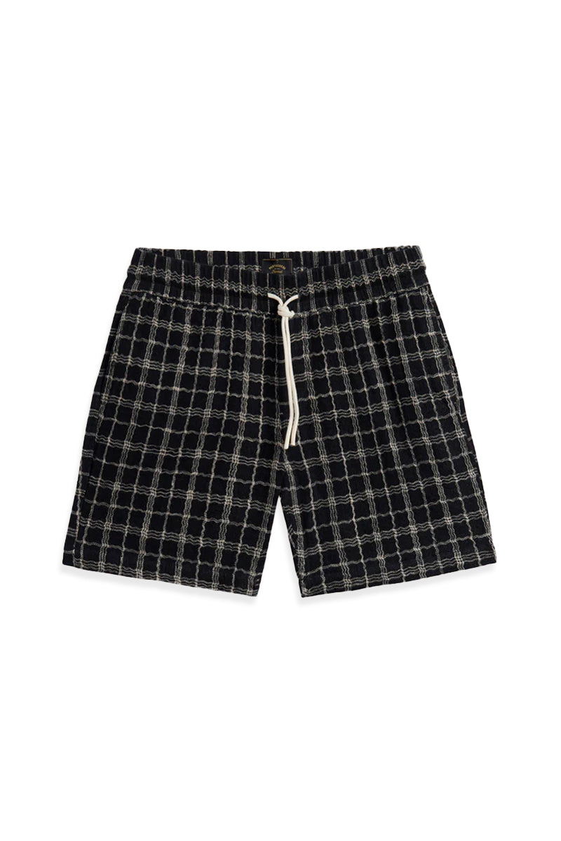 Dorne Textured Shorts - Black