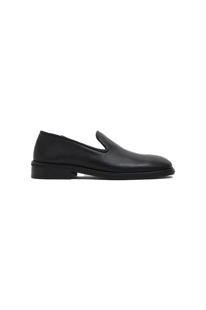 Legacy Calfskin Slipper - Black