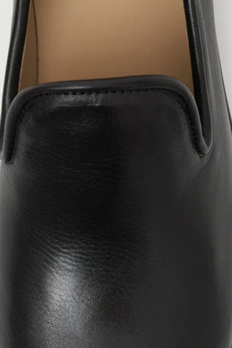 Legacy Calfskin Slipper - Black