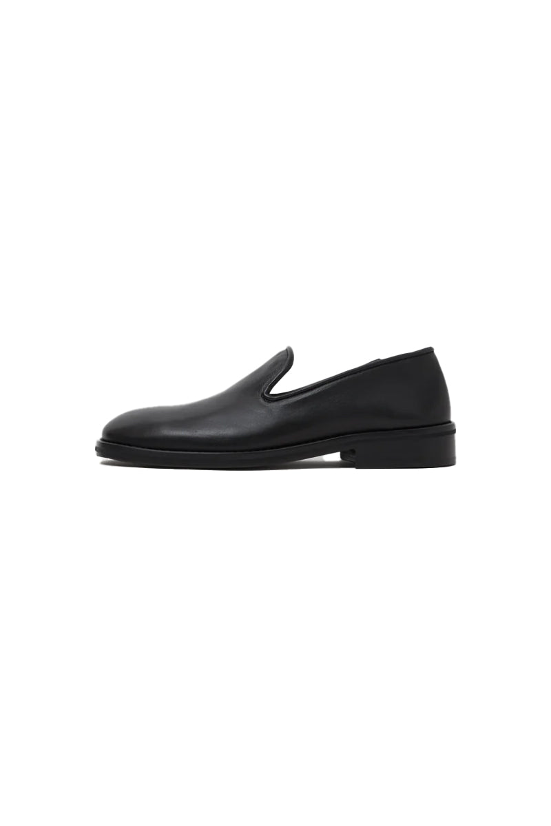 Legacy Calfskin Slipper - Black