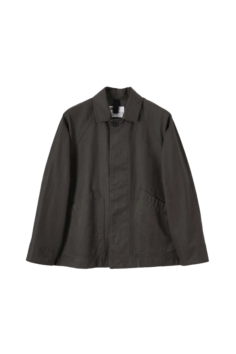 MHL Raglan Jacket Plain Cotton Drill - Ebony