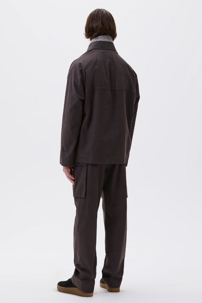 MHL Raglan Jacket Plain Cotton Drill - Ebony