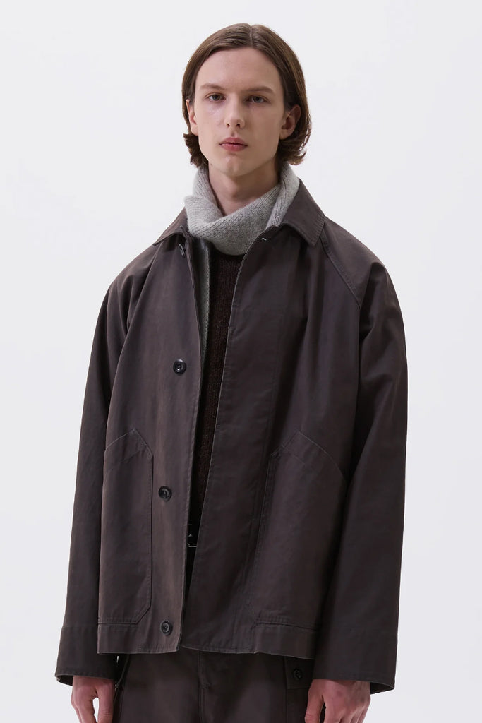 MHL Raglan Jacket Plain Cotton Drill - Ebony