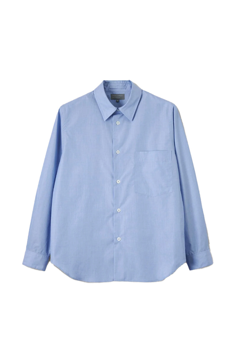 Margaret Howell Mainline End On End Shirt - Cotton Pale Blue