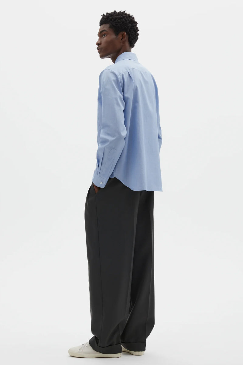 Margaret Howell Mainline End On End Shirt - Cotton Pale Blue