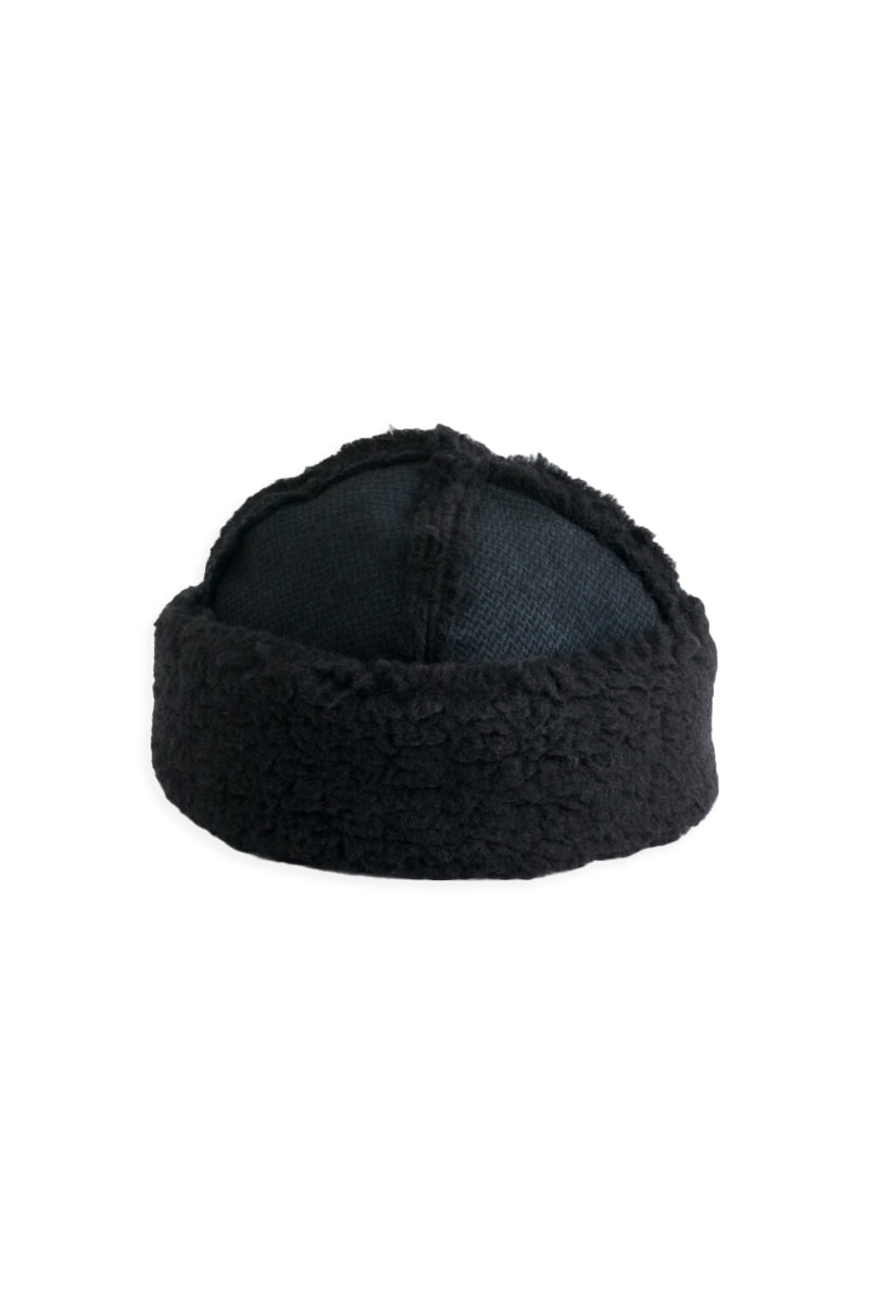 Fei Furry Hat - Pilous Black