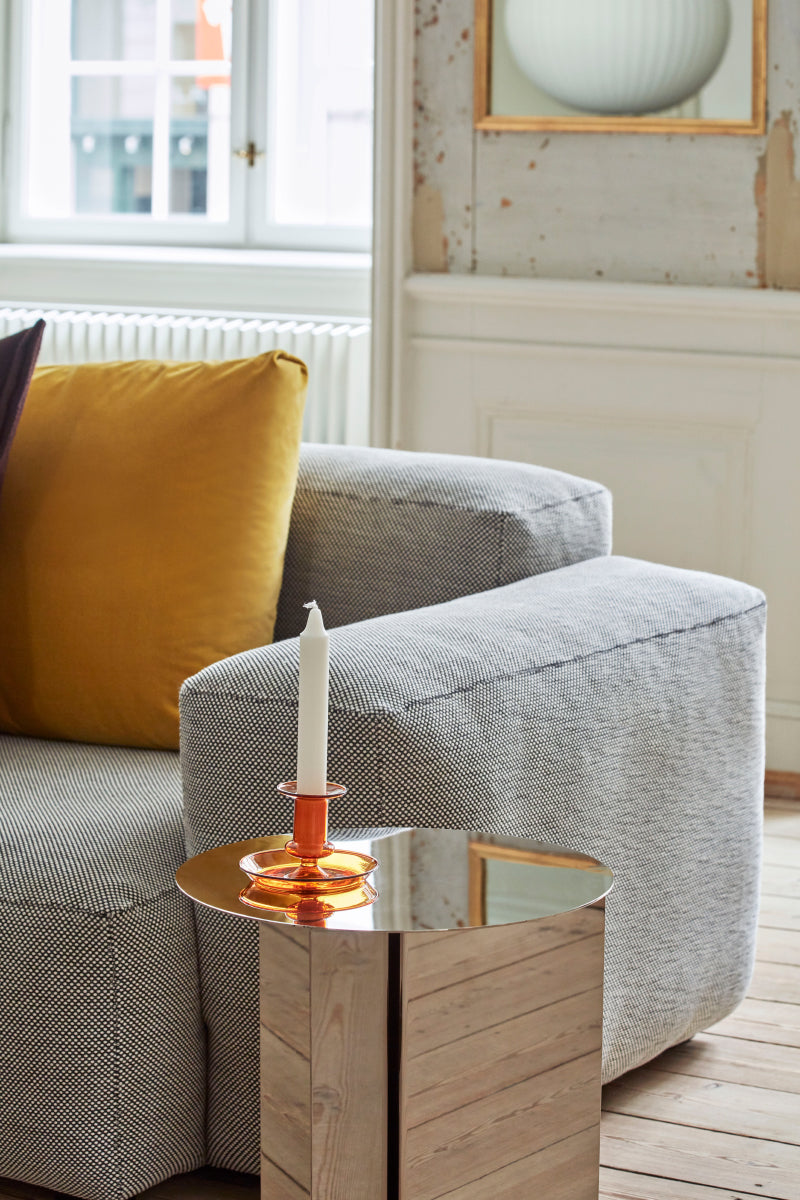 Flare Candleholder - Amber
