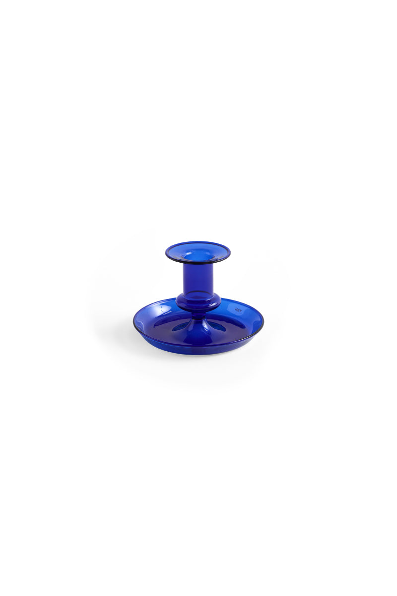 Flare Candleholder - Dark Blue