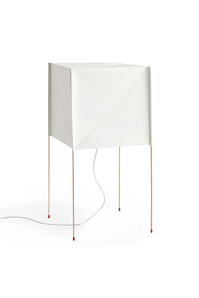 Paper Cube Floor Light - White