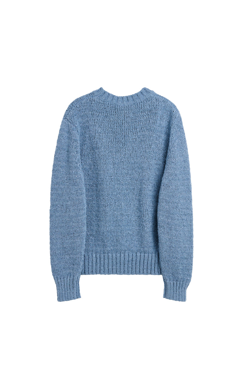 Frederik Knitted Sweater - Blue