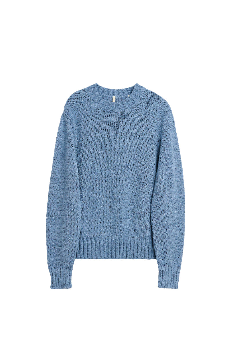 Frederik Knitted Sweater - Blue