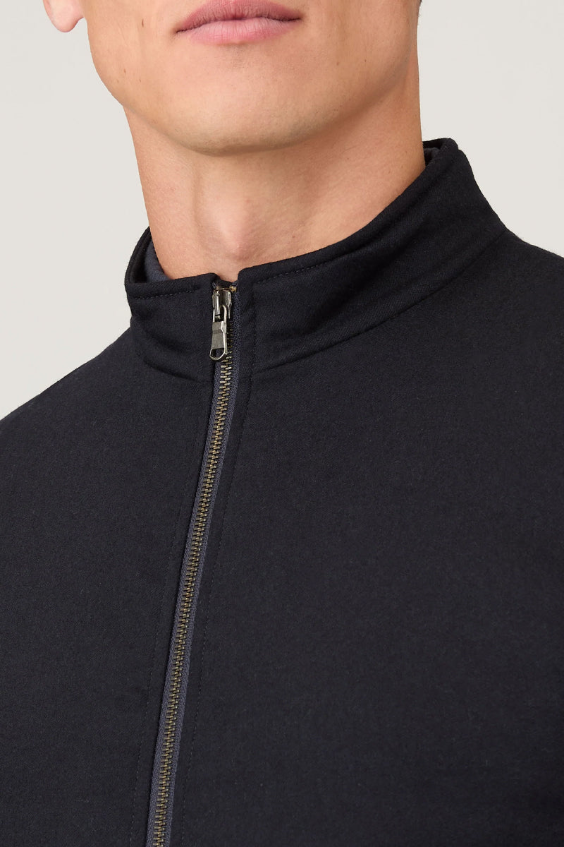 Wool Cashmere Gilet - Dark Navy