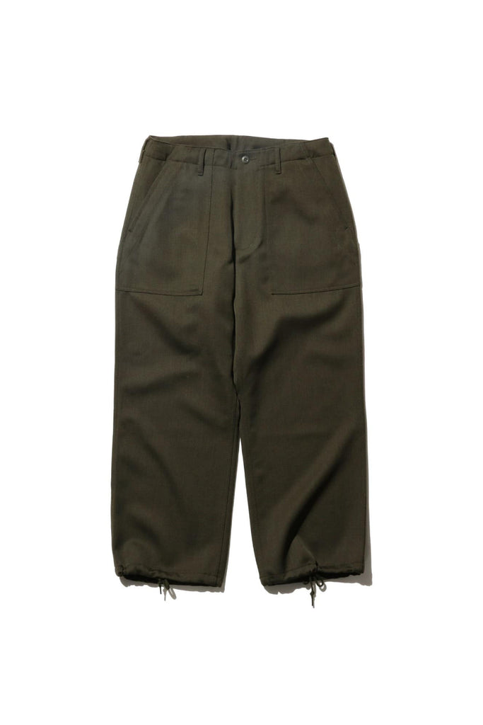 MIL Utility Trousers Wool Elastic Trouser - Green