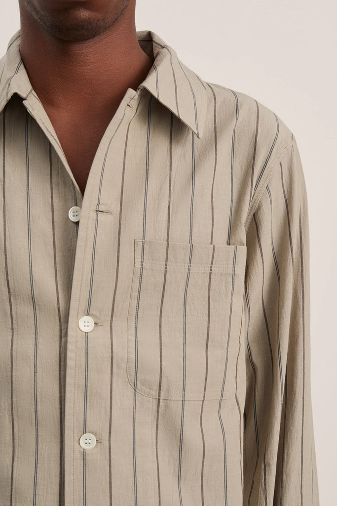 Another Shirt 2.1 - Khaki Guree Stripe