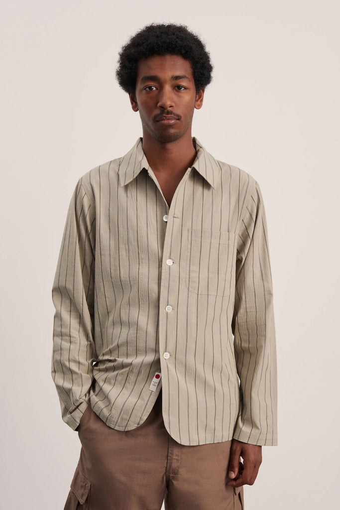 Another Shirt 2.1 - Khaki Guree Stripe