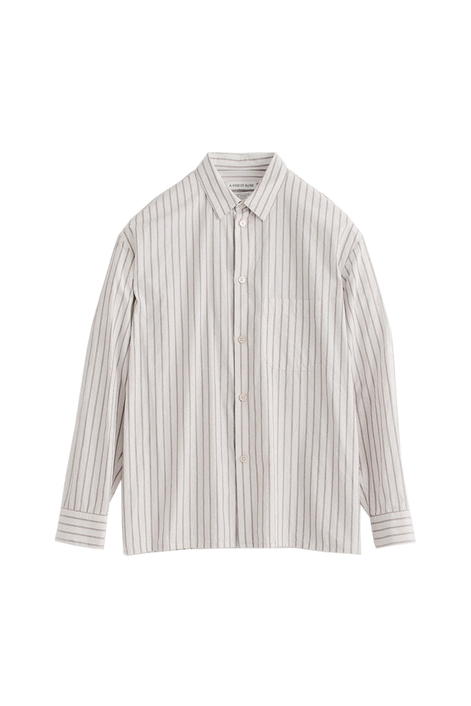 Gusto Shirt - Cream Stripe