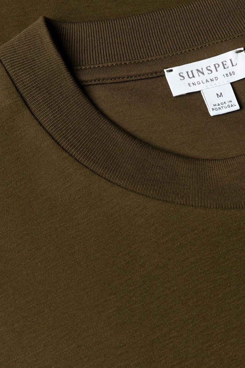 Heavyweight Tee Shirt - Loden Green