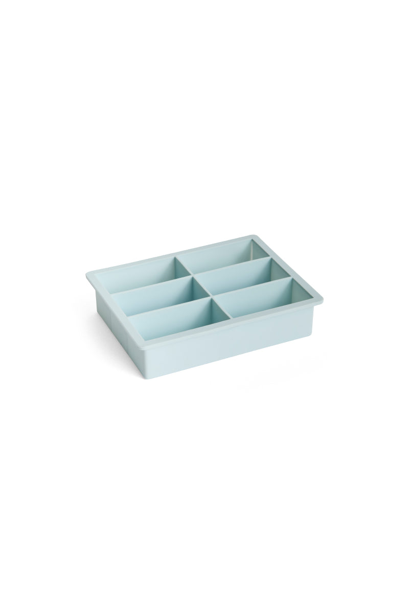 Ice Cube Tray 6 Stick Cubes XXL - Ice Blue