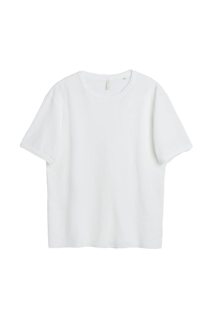 Jagger Waffle Tee - White