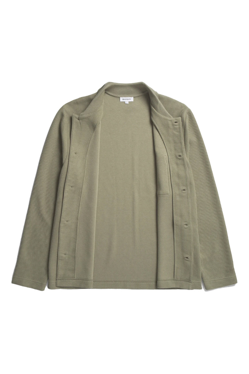 Jorn Double Face Overshirt - Clay