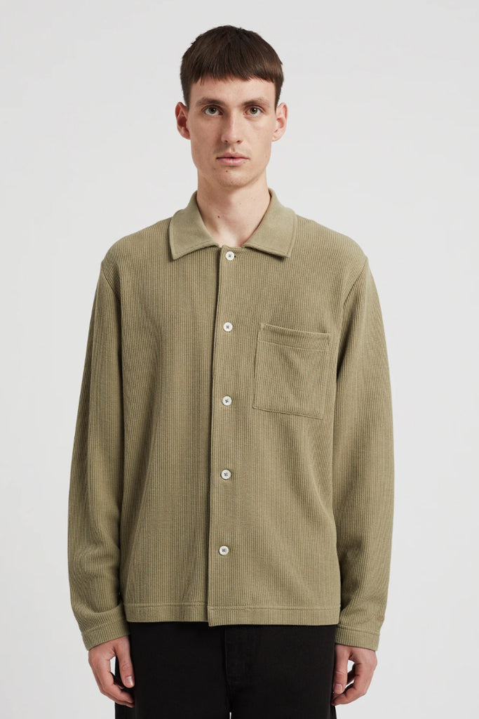 Jorn Double Face Overshirt - Clay