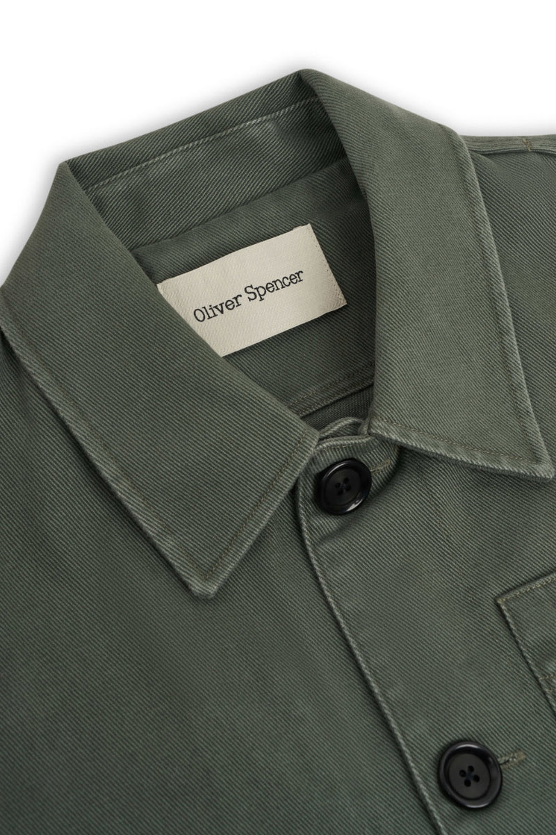 Kennard Cotton Jacket - Hester Green