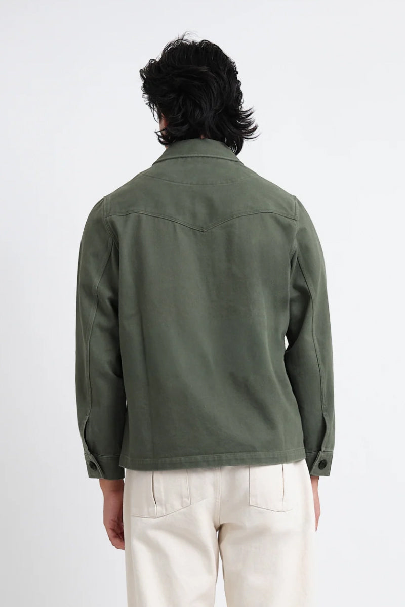 Kennard Cotton Jacket - Hester Green