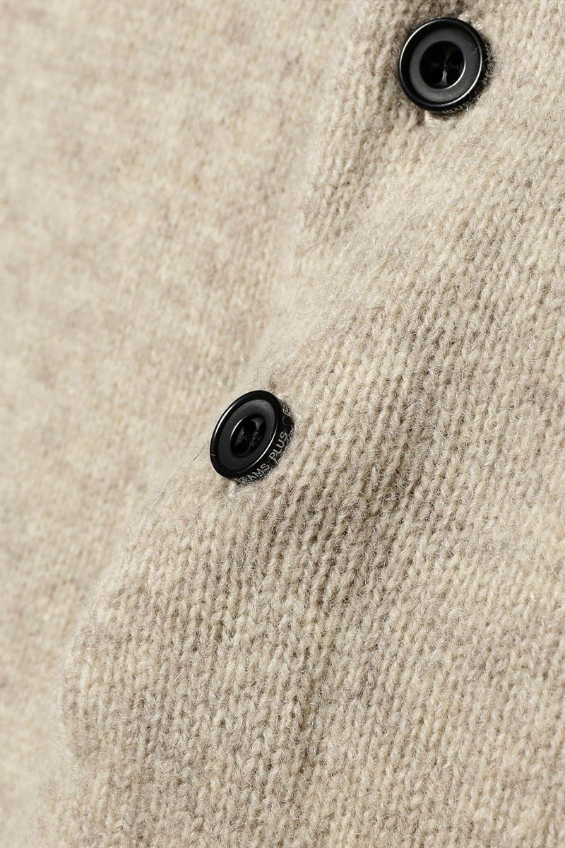 Knit Polo Nep 9G - Beige Multicolour Fleck